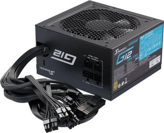 Блок питания Seasonic ATX 750W G12 GM-750 80+ gold (20+4pin) APFC 120mm fan 6xSATA RTL от магазина РЭССИ