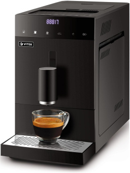 Кофемашина Vitek Metropolis VT-8701 1350Вт черный от магазина РЭССИ