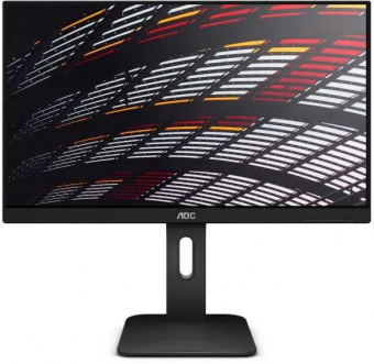 Монитор AOC 23.8" Professional 24P1/GR серый IPS LED 16:9 DVI HDMI M/M матовая HAS Pivot 250cd 178гр/178гр 1920x1080 D-Sub DisplayPort FHD USB 4.6кг от магазина РЭССИ