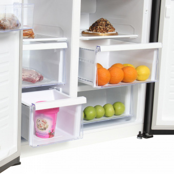 Холодильник Hyundai CS5073FV графит (трехкамерный) от магазина РЭССИ