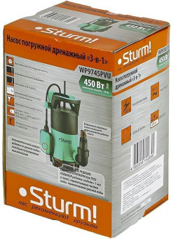 Насос дренажный Sturm! WP9745PVU 450Вт 12000л/час от магазина РЭССИ