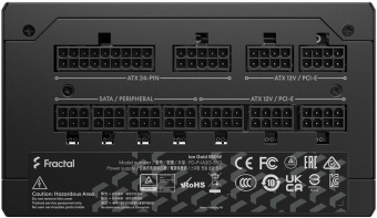 Блок питания Fractal Design ATX 550W ION 550 80+ gold (24+4+4pin) APFC 140mm fan 6xSATA Cab Manag RTL от магазина РЭССИ