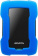 Жесткий диск A-Data USB 3.0 1Tb AHD330-1TU31-CBL HD330 DashDrive Durable 2.5" синий от магазина РЭССИ