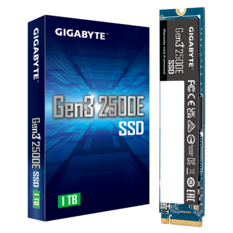 Накопитель SSD M.2 2280 1TB Gen3 2500E, PCIe 3.0  x4, NVMe 1.3 от магазина РЭССИ