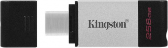 Флеш Диск Kingston 256Gb DataTraveler 80 DT80/256GB USB3.0 черный от магазина РЭССИ