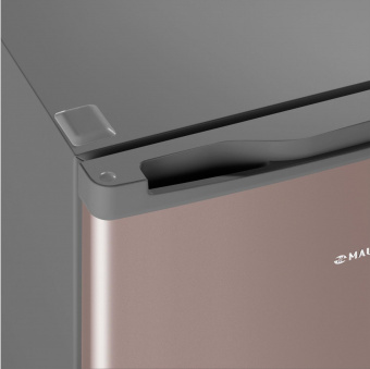 Холодильник Maunfeld MFF83GD золотистый/серый (однокамерный) от магазина РЭССИ