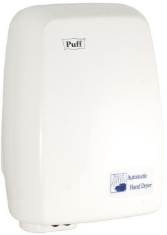 Сушилка для рук Puff 120 1200Вт белый от магазина РЭССИ