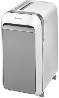 Шредер Fellowes PowerShred LX221 белый (секр.P-5) перекрестный 20лист. 30лтр. скрепки скобы пл.карты от магазина РЭССИ