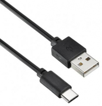 Кабель Digma TYPE-C-1.2M-BLK USB (m)-USB Type-C (m) 1.2м черный от магазина РЭССИ