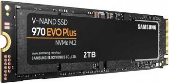Накопитель SSD Samsung PCI-E 3.0 x4 2Tb MZ-V7S2T0BW 970 EVO Plus M.2 2280 от магазина РЭССИ