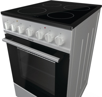 Плита Электрическая Gorenje EC5220SG серебристый/черный стеклокерамика (без крышки) от магазина РЭССИ
