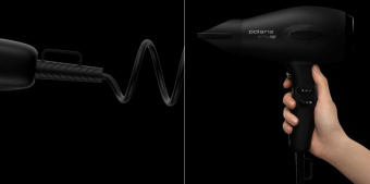 Фен Polaris PHD 2099ACi Argan Therapy PRO 2000Вт черный от магазина РЭССИ