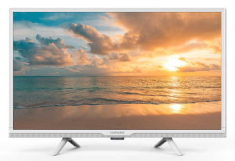 Телевизор LED SunWind 24" SUN-LED24XB206 белый HD 60Hz DVB-T DVB-T2 DVB-C DVB-S DVB-S2 USB от магазина РЭССИ