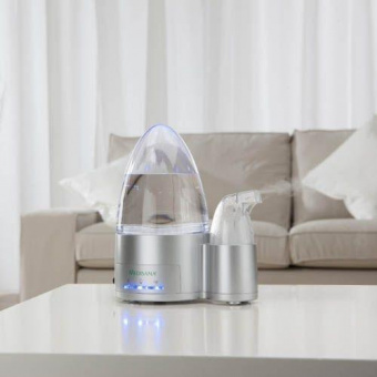 Увлажнитель воздуха Medisana Medibreeze (ультразвуковой) серебристый от магазина РЭССИ