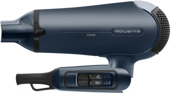 Фен Rowenta CV4753F1 2200Вт черный/синий от магазина РЭССИ