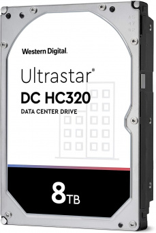 Жесткий диск WD SATA-III 8Tb 0B36404 HUS728T8TALE6L4 Ultrastar DC HC320 (7200rpm) 256Mb 3.5" от магазина РЭССИ