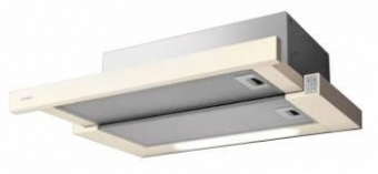 Вытяжка встраиваемая Jet Air Aurora LX/CR/F/50 кремовый управление: кнопочное (1 мотор) от магазина РЭССИ