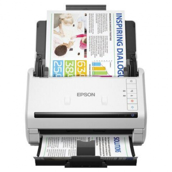 Сканер протяжный Epson WorkForce DS-530II (B11B261401/502) A4 белый/черный от магазина РЭССИ