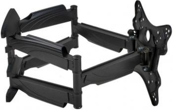 Кронштейн для телевизора Arm Media COBRA-45 new черный 22"-65" макс.45кг настенный поворотно-выдвижной и наклонный от магазина РЭССИ