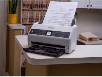 Сканер планшетный/протяжный Epson WorkForce DS-730N (B11B259401/B11B259502) A4 белый от магазина РЭССИ