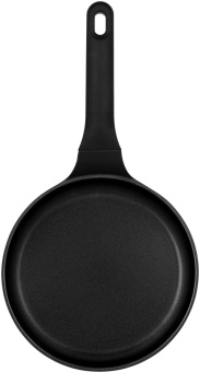 Сковорода блинная Rondell Zeita Neu RDA-1368 круглая 24см покрытие: TriTitan ручка несъемная (без крышки) черный от магазина РЭССИ