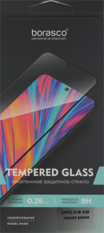 Защитное стекло для экрана BoraSCO прозрачный для Oppo A18/A38 2.5D антиблик. 1шт. (72507) от магазина РЭССИ