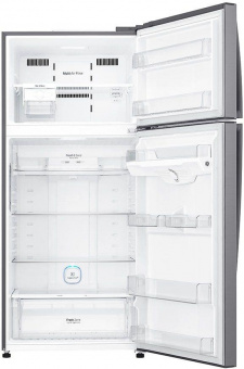 Холодильник LG GN-H702HMHU 2-хкамерн. серебристый (двухкамерный) от магазина РЭССИ