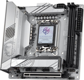 Материнская плата MSI MPG Z890I EDGE TI WIFI Soc-1851 Intel Z890 2xDDR5 mini-ITX AC`97 8ch(7.1) 5Gigabit RAID+HDMI от магазина РЭССИ