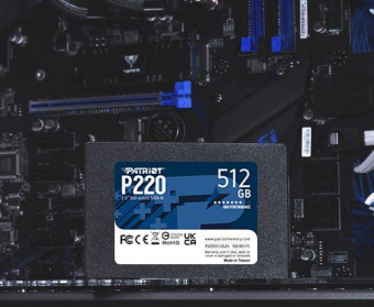 Накопитель SSD Patriot SATA III 512Gb P220S512G25 P220 2.5" от магазина РЭССИ
