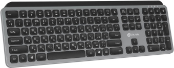 Клавиатура Оклик K859W серый/черный USB беспроводная slim Multimedia (2002136) от магазина РЭССИ
