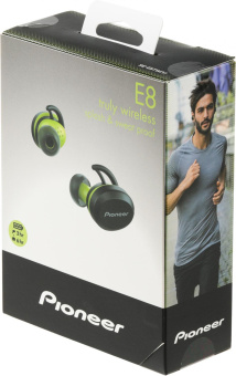 Гарнитура вкладыши Pioneer SE-E8TW-Y желтый/черный беспроводные bluetooth в ушной раковине от магазина РЭССИ