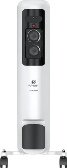Радиатор масляный Royal Clima GUARDA ROR-GU7-1500M 1500Вт белый/серый от магазина РЭССИ