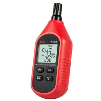 Термогигрометр RGK TH-20 с поверкой 778619 от магазина РЭССИ