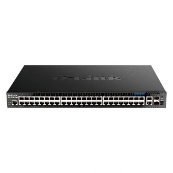 Коммутатор D-Link DGS-1520-52MP DGS-1520-52MP/A1A 48G 2x10G 2SFP+ 48PoE+ 370W управляемый от магазина РЭССИ