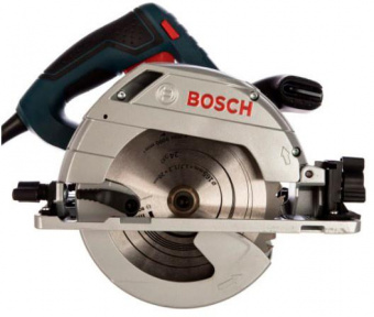 Циркулярная пила (дисковая) Bosch GKS 55+GCE 1350Вт (ручная) от магазина РЭССИ