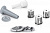 Мясорубка Bosch Smart Power MFW2514W 1500Вт белый от магазина РЭССИ