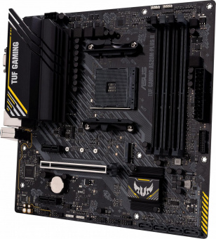 Материнская плата Asus TUF GAMING A520M-PLUS II Soc-AM4 AMD A520 4xDDR4 mATX AC`97 8ch(7.1) GbLAN RAID+VGA+HDMI+DP от магазина РЭССИ