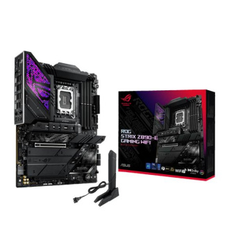 Материнская плата Asus ROG STRIX Z890-E GAMING WIFI Soc-1851 Intel Z890 4xDDR5 ATX AC`97 8ch(7.1) 5Gigabit RAID+HDMI+DP от магазина РЭССИ