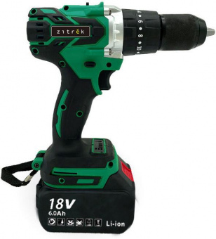 Дрель-шуруповерт Zitrek Green Impact 18V 1800Вт аккум. патрон:быстрозажимной (кейс в комплекте) (063-4046) от магазина РЭССИ