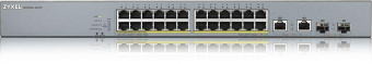 Коммутатор Zyxel NebulaFlex Pro GS1350-26HP GS1350-26HP-EU0101F 24G 24PoE+ 375W управляемый от магазина РЭССИ