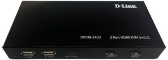 Переключатель D-Link DKVM-210H от магазина РЭССИ