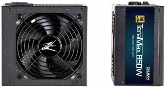 Блок питания Zalman ATX 850W ZM850-TMX 80+ gold (24+4+4pin) APFC 120mm fan 12xSATA Cab Manag RTL от магазина РЭССИ