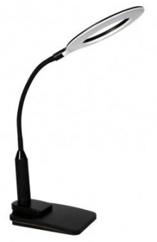 Светильник Camelion KD-814 C02 (12846) настольный на струбцине/основание черный 7Вт от магазина РЭССИ
