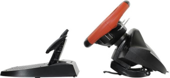 Руль ThrustMaster Ferarri 458 12кноп. (с педалями) черный/красный от магазина РЭССИ