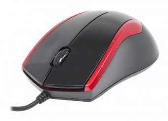 Мышь A4Tech V-Track Padless N-400 черный/красный оптическая (1000dpi) USB (3but) от магазина РЭССИ