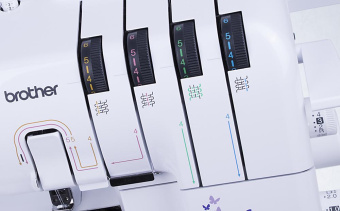 Оверлок Brother M1034DLE белый от магазина РЭССИ