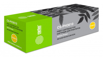Картридж лазерный Cactus CS-PH3610 106R02721 черный (5900стр.) для Xerox Phaser 3610/3610N/3615/3615DN/3610DN/WorkCentre 3615/3615DN от магазина РЭССИ