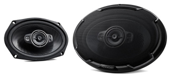 Колонки автомобильные Kenwood KFC-PS6996 650Вт 88дБ 4Ом 15x23см (6x9дюйм) (ком.:2кол.) коаксиальные пятиполосные от магазина РЭССИ