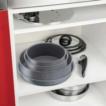 Ковш Tefal Ingenio Mineralia Force L6822872 d=16см (без крышки) серый (2100114699) от магазина РЭССИ