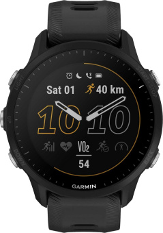 Смарт-часы Garmin Forerunner 955 33мм 1.3" корп.черный рем.черный разм.брасл.:130-220мм (010-02638-30) от магазина РЭССИ